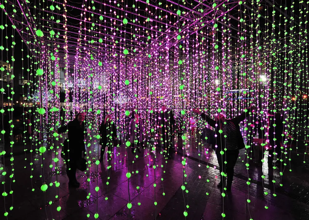 Winter Lights Festival di Londra