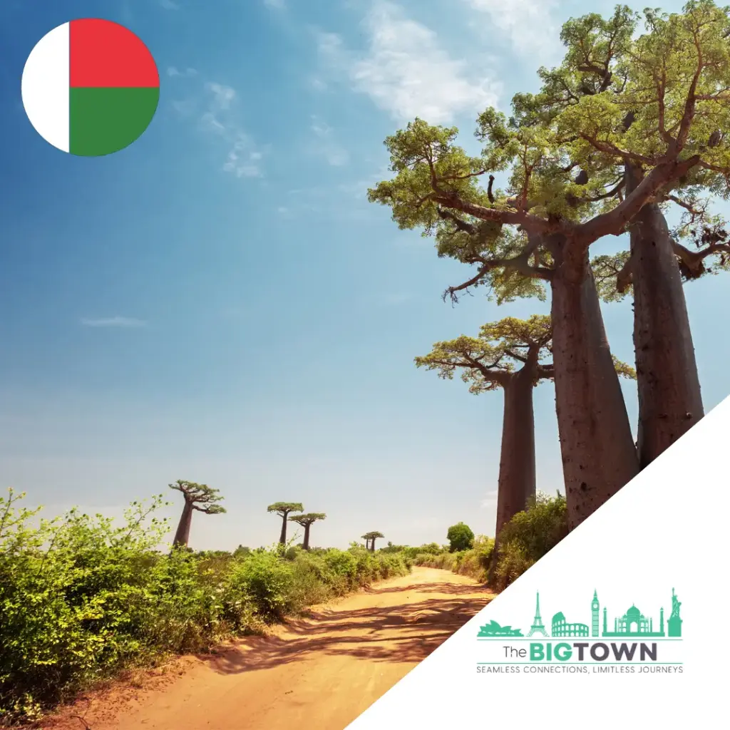 eSIM dati per il Madagascar