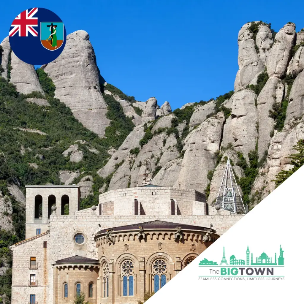 eSIM de données pour Montserrat