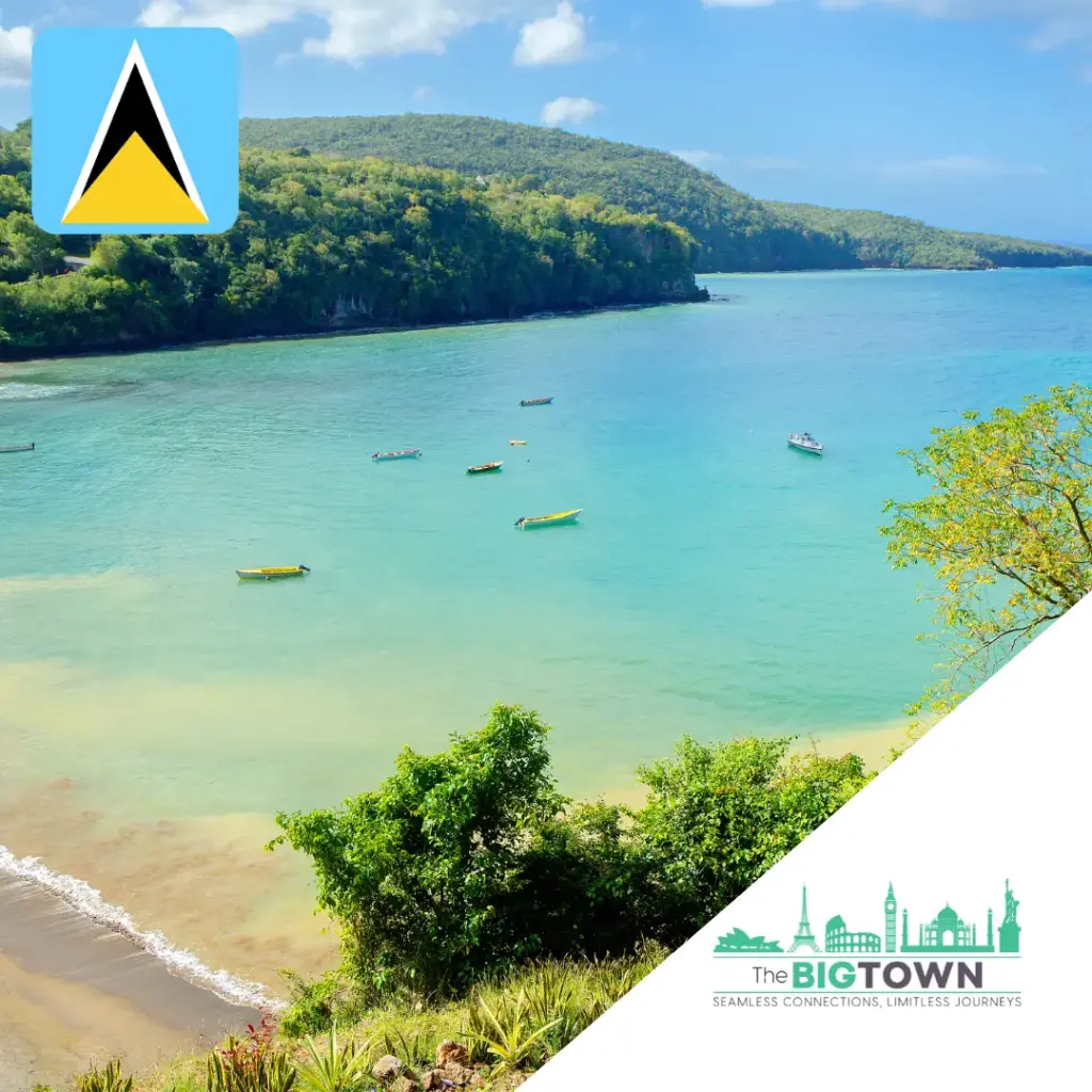 Data eSIM for Saint Lucia