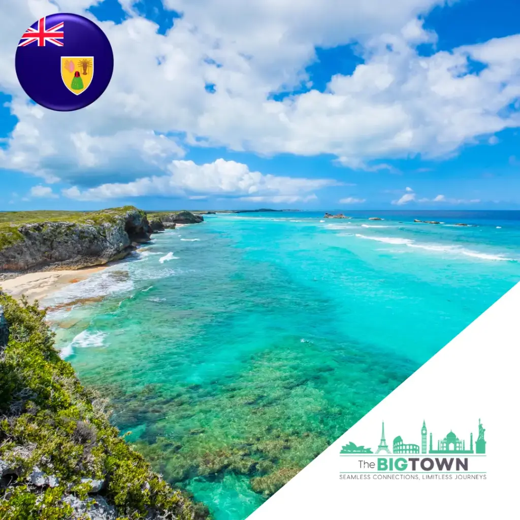 eSIM de datos para Islas Turcas y Caicos