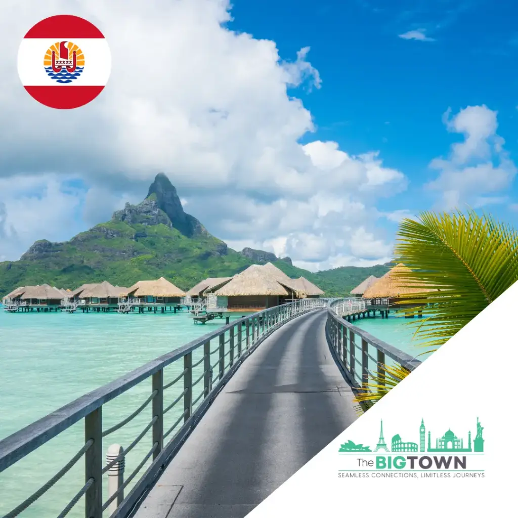 Data eSIM for French Polynesia