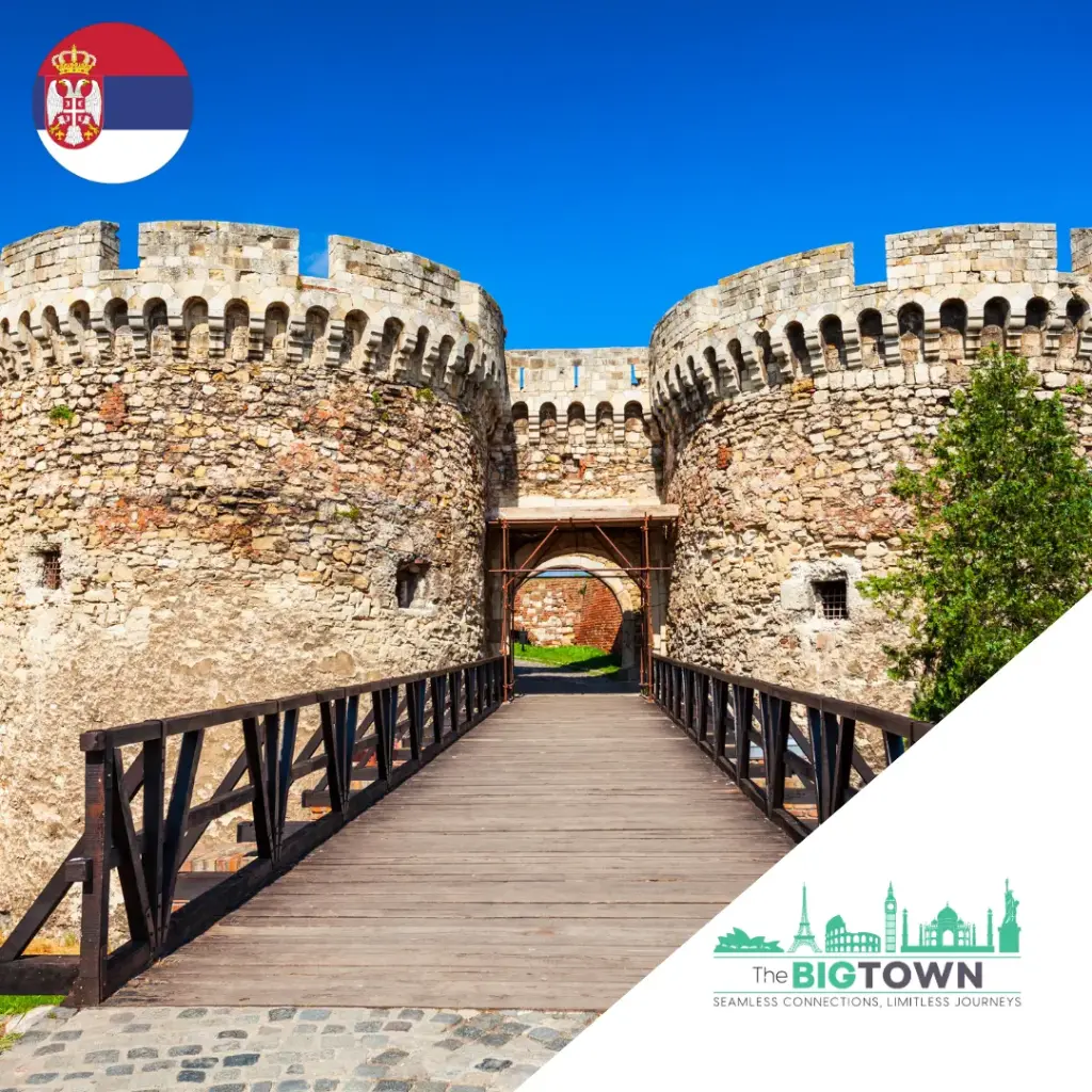 eSIM données pour la Serbie