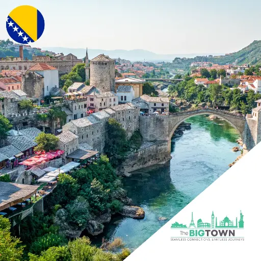 eSIM dati per la Bosnia ed Erzegovina
