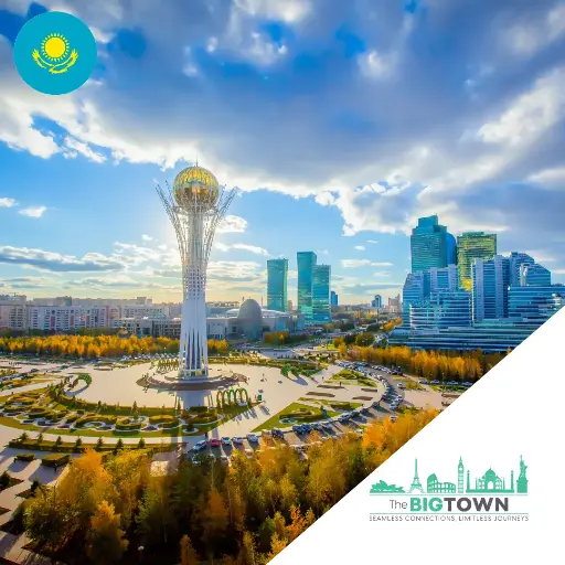 eSIM dati per il Kazakistan