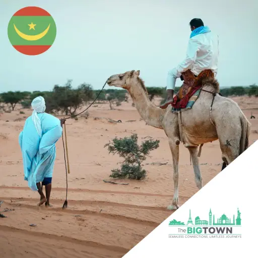 eSIM de datos para Mauritania