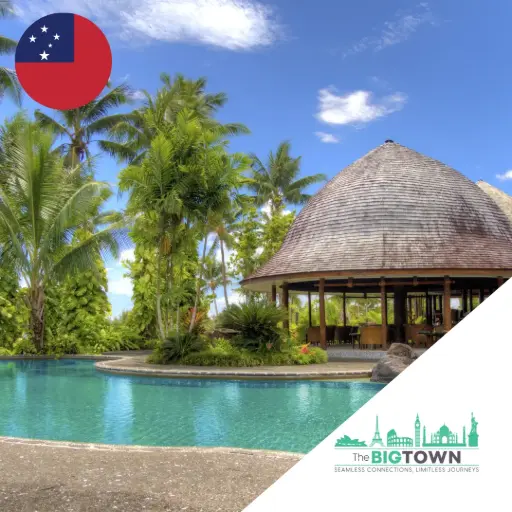 eSIM de données pour les Samoa