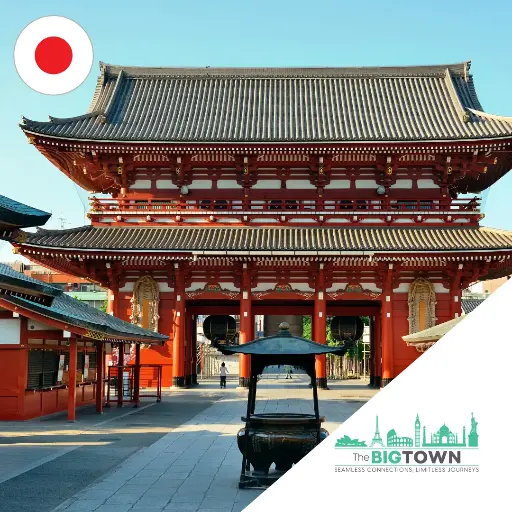 eSIM de datos para Japón