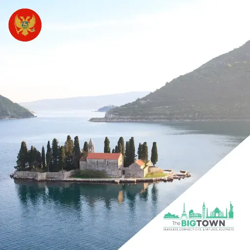 eSIM dati per Montenegro